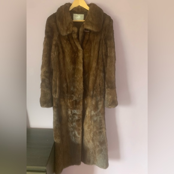 Real mink long fur coat $3000 - Picture 1 of 10